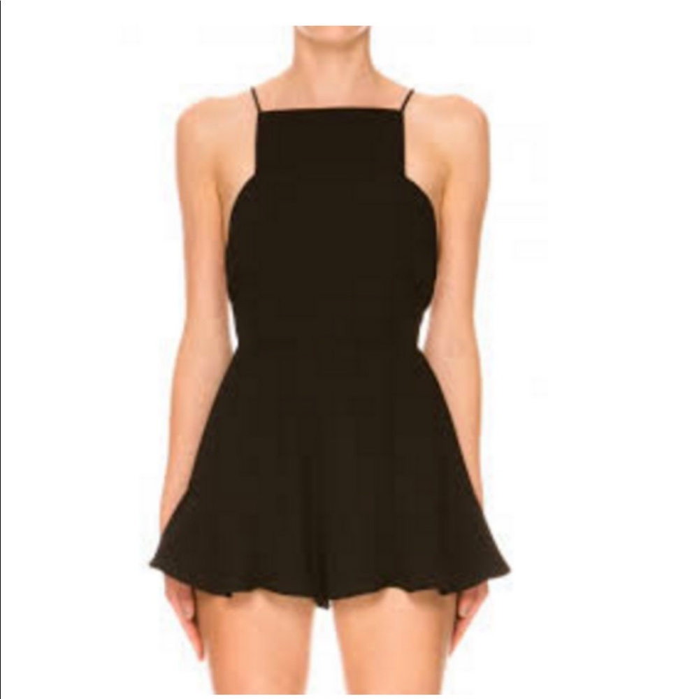 KEEPSAKE The Label Restless Black Romper
